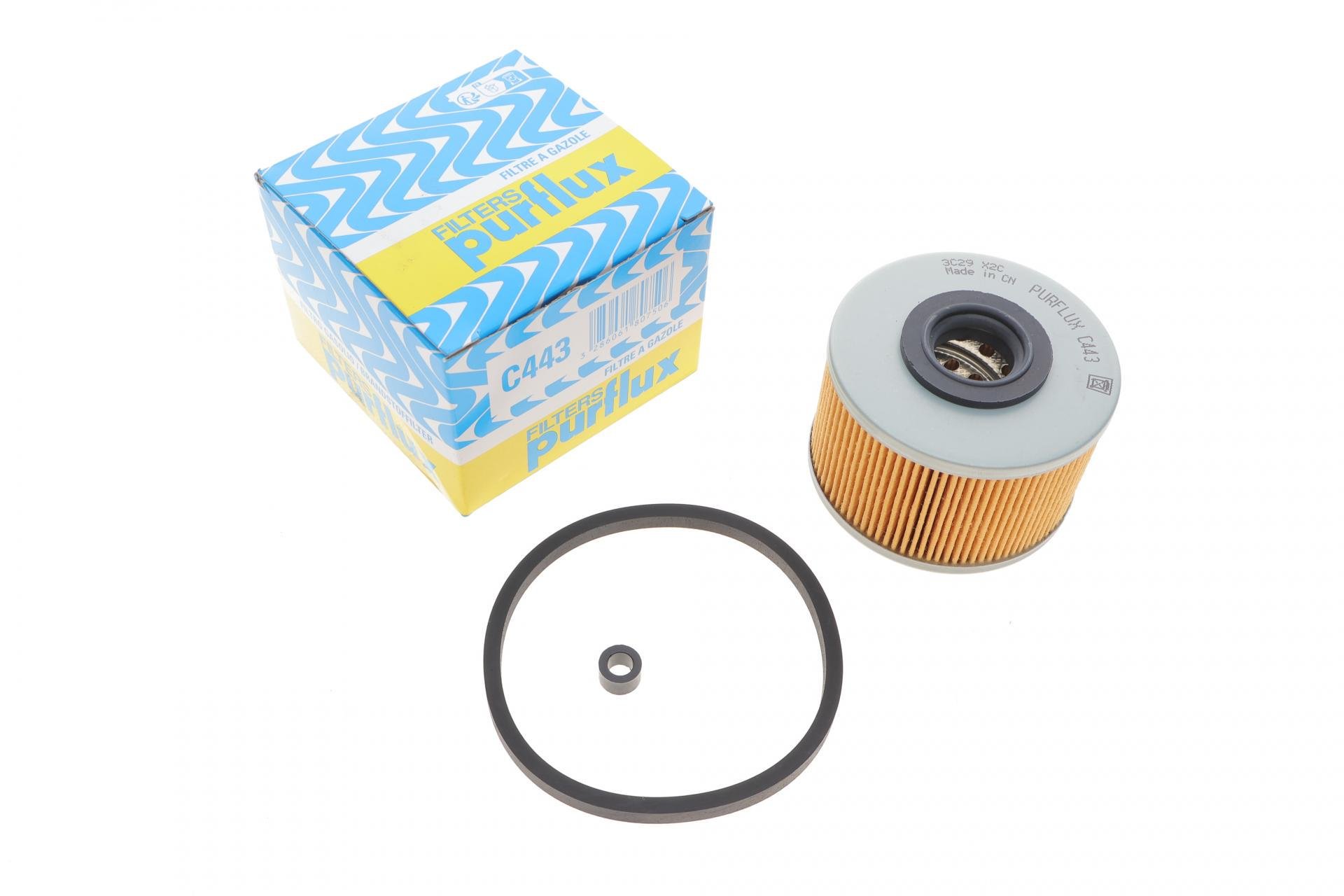 Фільтр паливний PURFLUX для Renault Kangoo 1,9DTI- (C443)