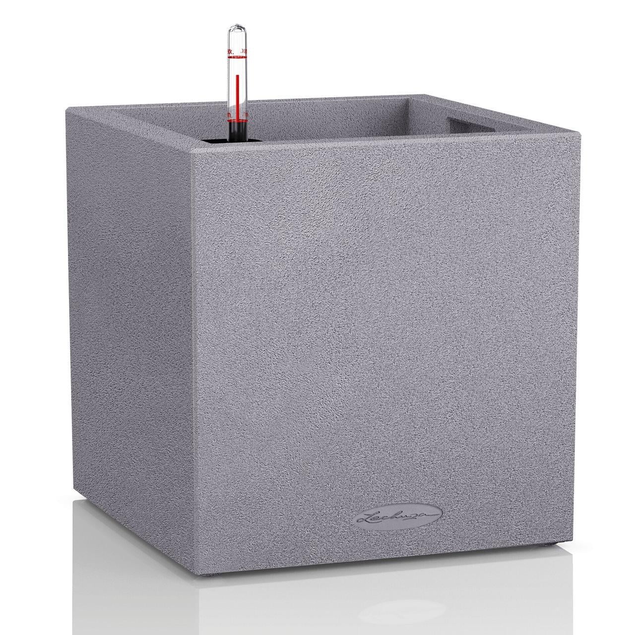 Вазон Canto Stone Low 30 12 л Сірий камінь (13700 Line)