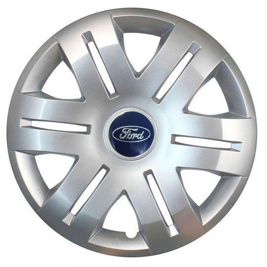 Автомобільні ковпаки SKS 406 R16 з логотипом Ford 4 шт. Сріблястий