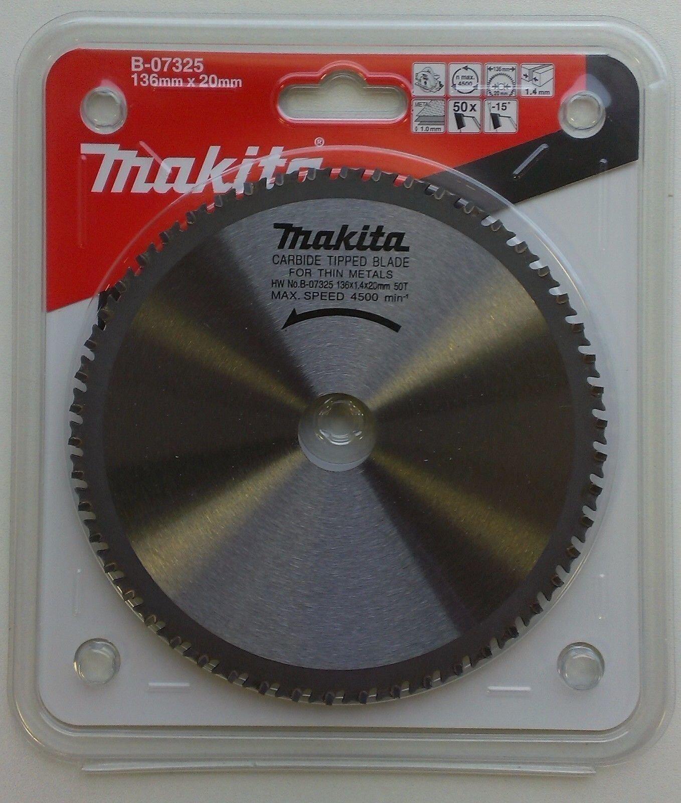 Диск пильный по металлу Makita 136х20 мм 50T
