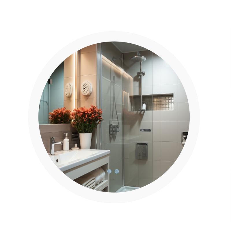 Зеркало Qtap Taurus R800 с LED-подсветкой Touch/с антизапотеванием/с димером 3000-6500 K QT2478R807 (SD00052315) Зеркало Qtap Taurus R800 с LED-подсветкой Touch/с антизапотеванием/с димером 3000-6500 K QT2478R807 (SD00052315)