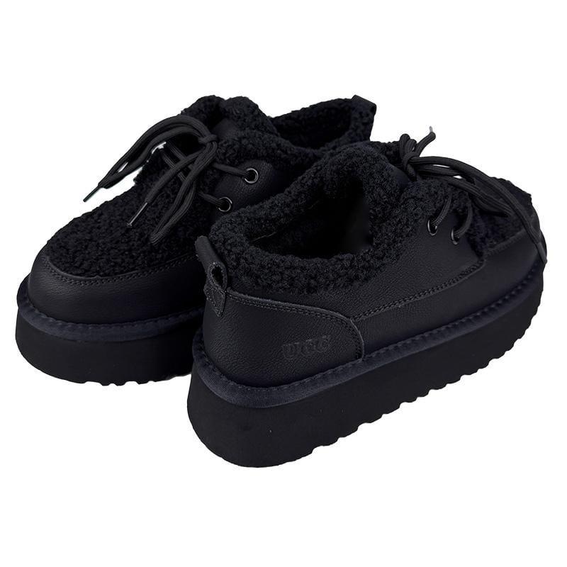 Угги женские кожаные на шнурке 2060-1 p. 36 22,5 см - фото 3 Угги женские кожаные на шнурке 2060-1 p. 36 22,5 см - фото 3