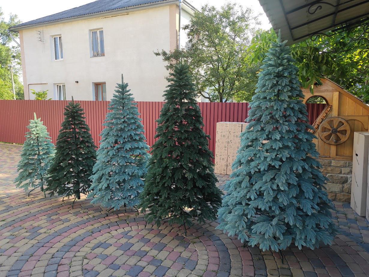 Штучна ялинка Швейцарська 1,50 м 15 рядів з підставкою Зелений (YLN3317) - фото 10 Штучна ялинка Швейцарська 1,50 м 15 рядів з підставкою Зелений (YLN3317) - фото 10