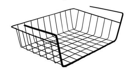 Навісна полиця Stenson S Smart home 30х24,5х14 см Black (R88734)