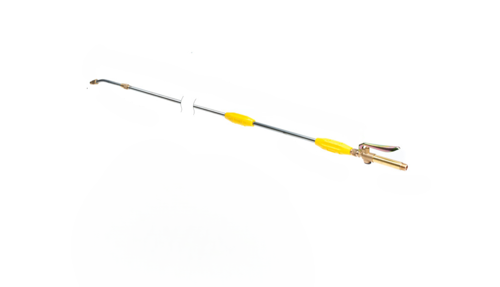 Штанга телескопическая VIP для опрыскивателя усиленная из нержавеющей стали/латуни/пластика 158-300 см Серебристо-золотистый (11840js)