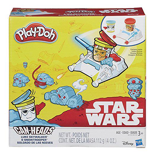 Игровой набор пластилина Звездные воины Люк Скайуокер и Snowtrooper Play-Doh (B2918) - фото 1