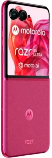 Мобільний телефон Motorola Razr 50 Ultra 12/512Gb Hot Pink (1663638) - фото 7 Мобільний телефон Motorola Razr 50 Ultra 12/512Gb Hot Pink (1663638) - фото 7