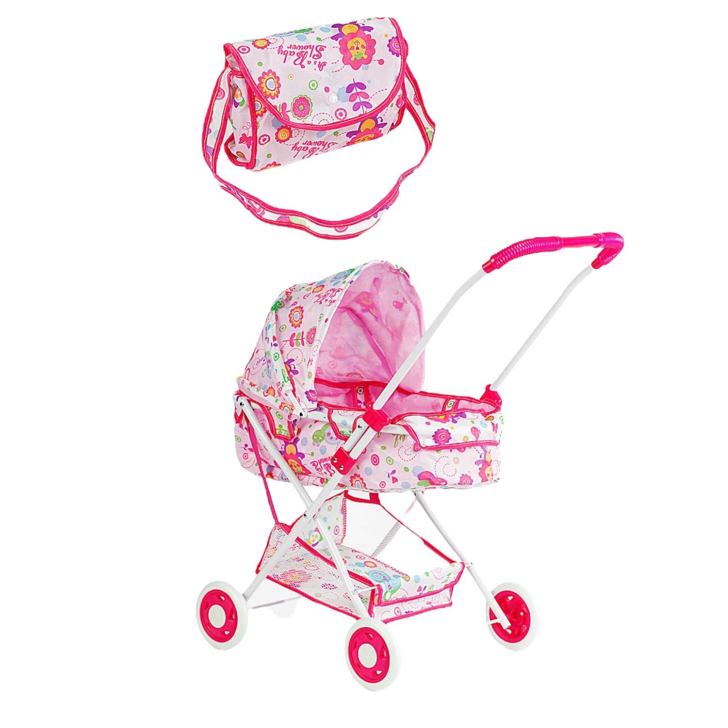 Коляска для ляльок TK Group ТК 42-890 складна конструкція в пакеті (113886)
