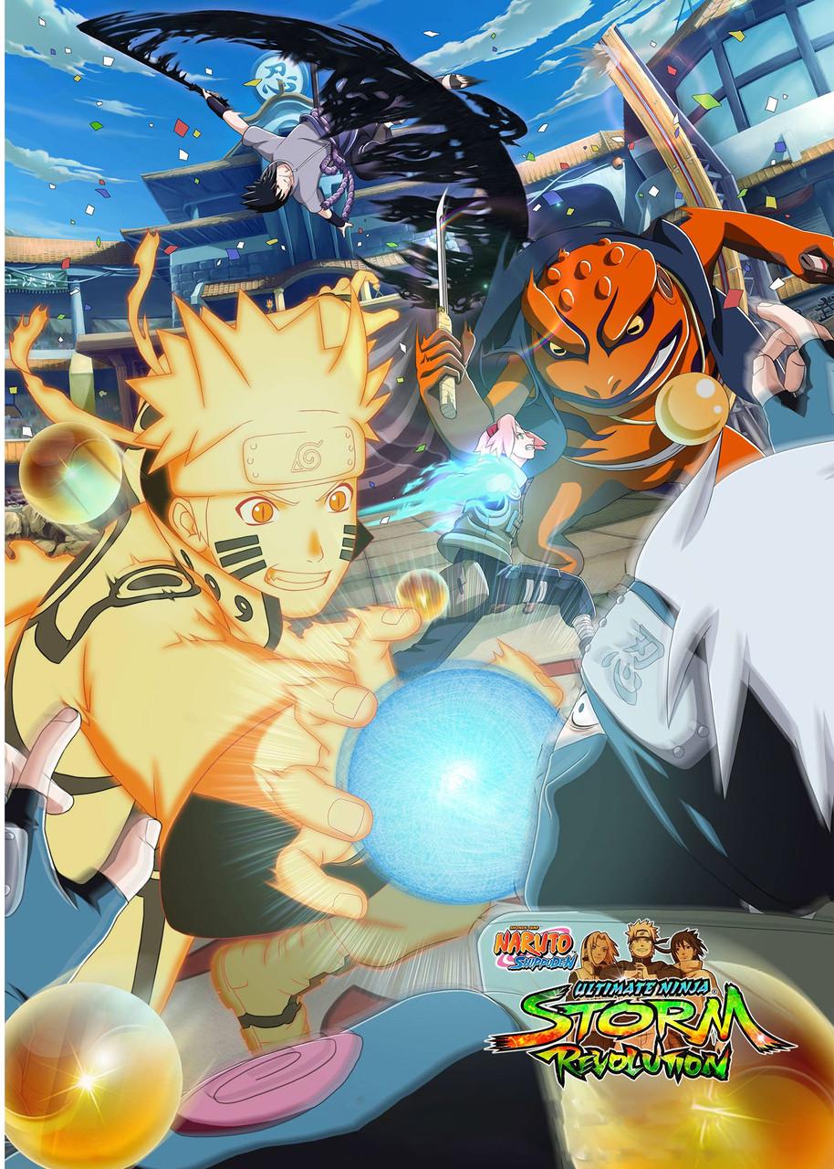 Картина постер Gee! Naruto Наруто битва 40x60 см NU 09.034