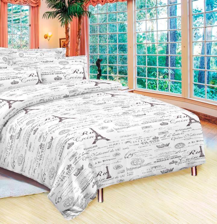Комплект постільної білизни Zastelli Париж жатка полуторний 145х210 см Комплект постільної білизни Zastelli Париж жатка полуторний 145х210 см