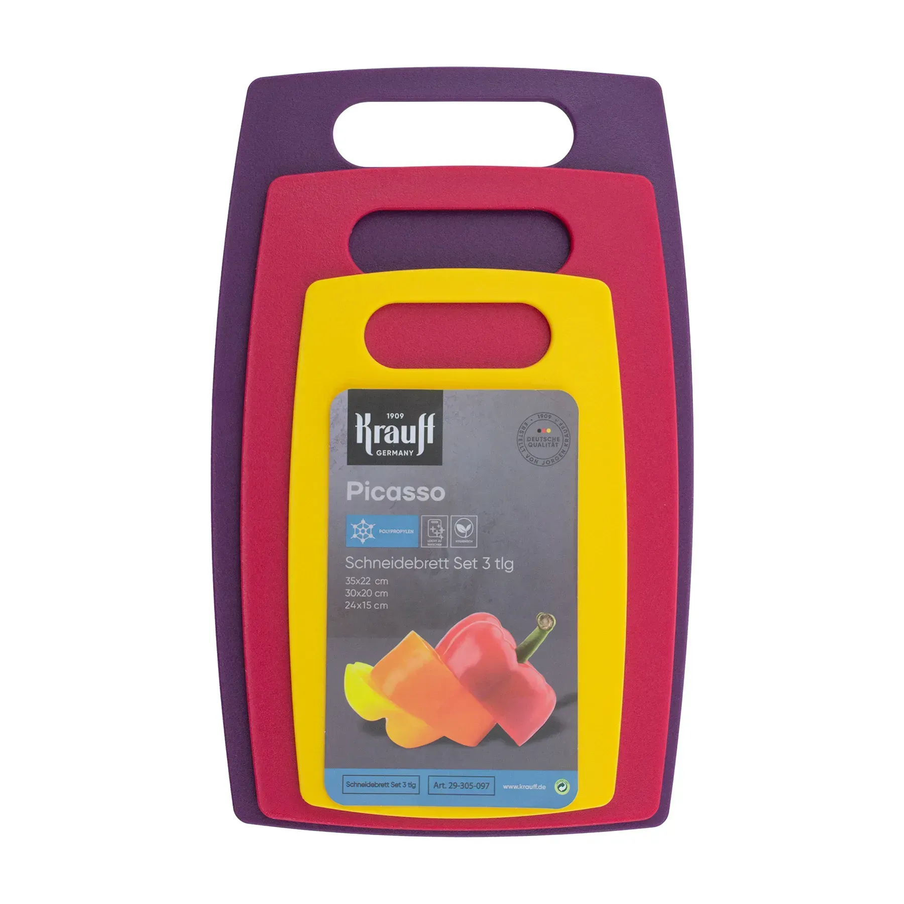 Набір посуду Krauff Smart Fry 2,3/1 л з кухонними дошками (28464) - фото 7 Набір посуду Krauff Smart Fry 2,3/1 л з кухонними дошками (28464) - фото 7