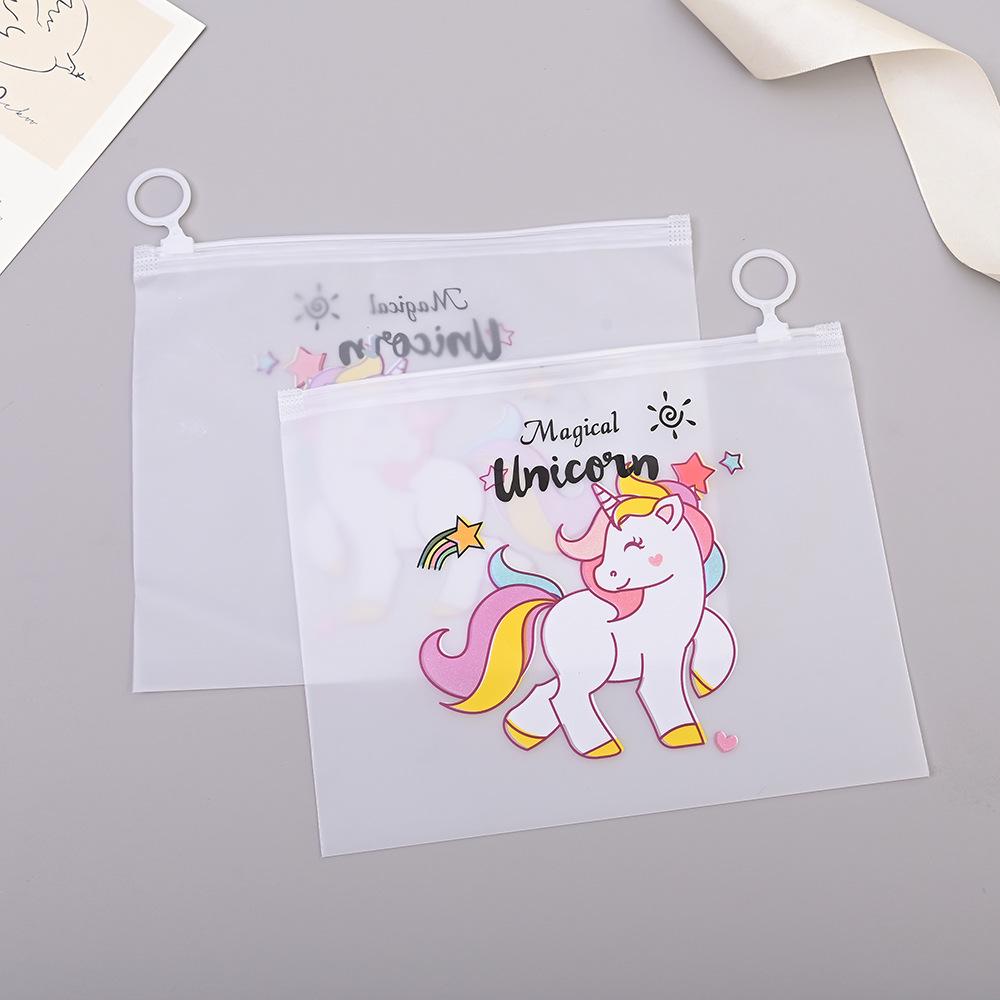 Папка-пенал с бегунком Magical Unicorn А5 Разноцветный/Прозрачный - фото 2