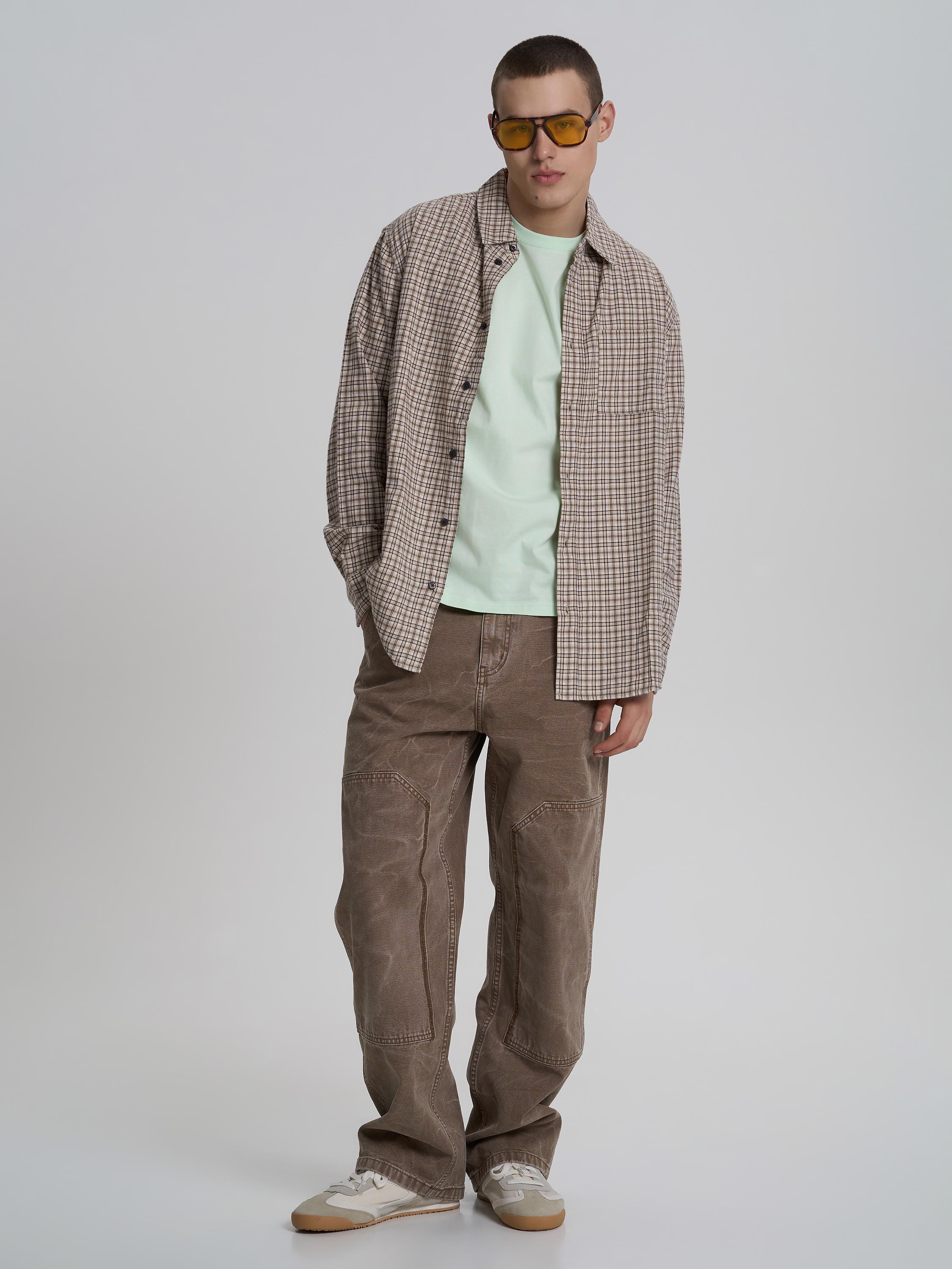 Футболка мужская ROZA 230926 L Светло-зеленый (4824005722356) - фото 11 Футболка мужская ROZA 230926 L Светло-зеленый (4824005722356) - фото 11