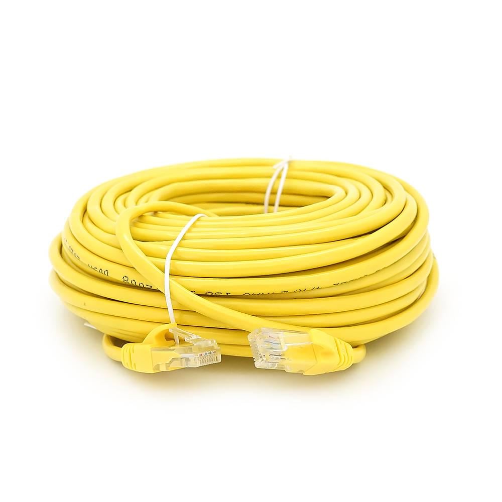 Патч-корд литий Ritar UTP RJ45 Cat,5e 25 м Cu мідь Жовтий Патч-корд литий Ritar UTP RJ45 Cat,5e 25 м Cu мідь Жовтий