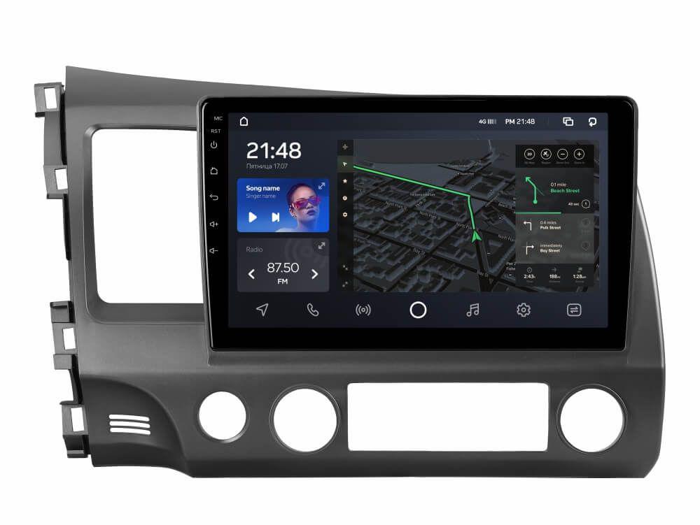 Штатная магнитола CYCLONE C10-003 4-64Gb 2k 4G DSP Honda Civic 8 FK FN FD 2005-2012