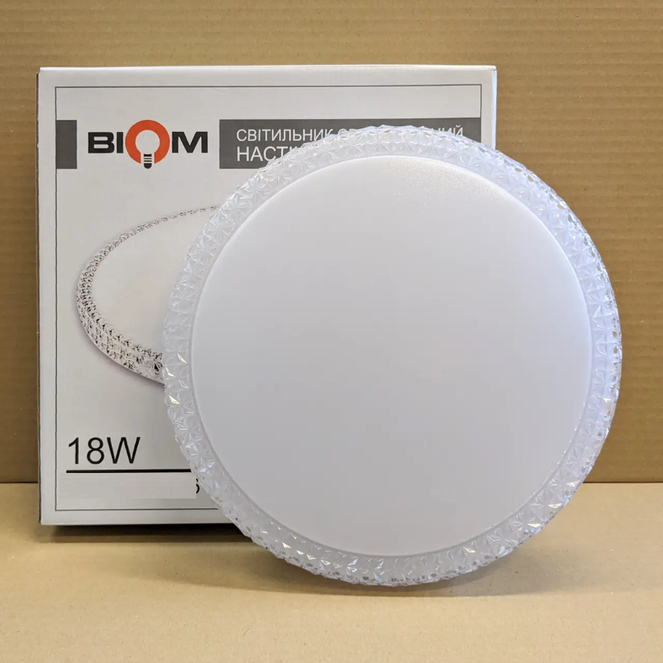 Світильник Biom DL-R505-18-5 LED Зоряне небо коло накладний 18W 5000К - фото 6