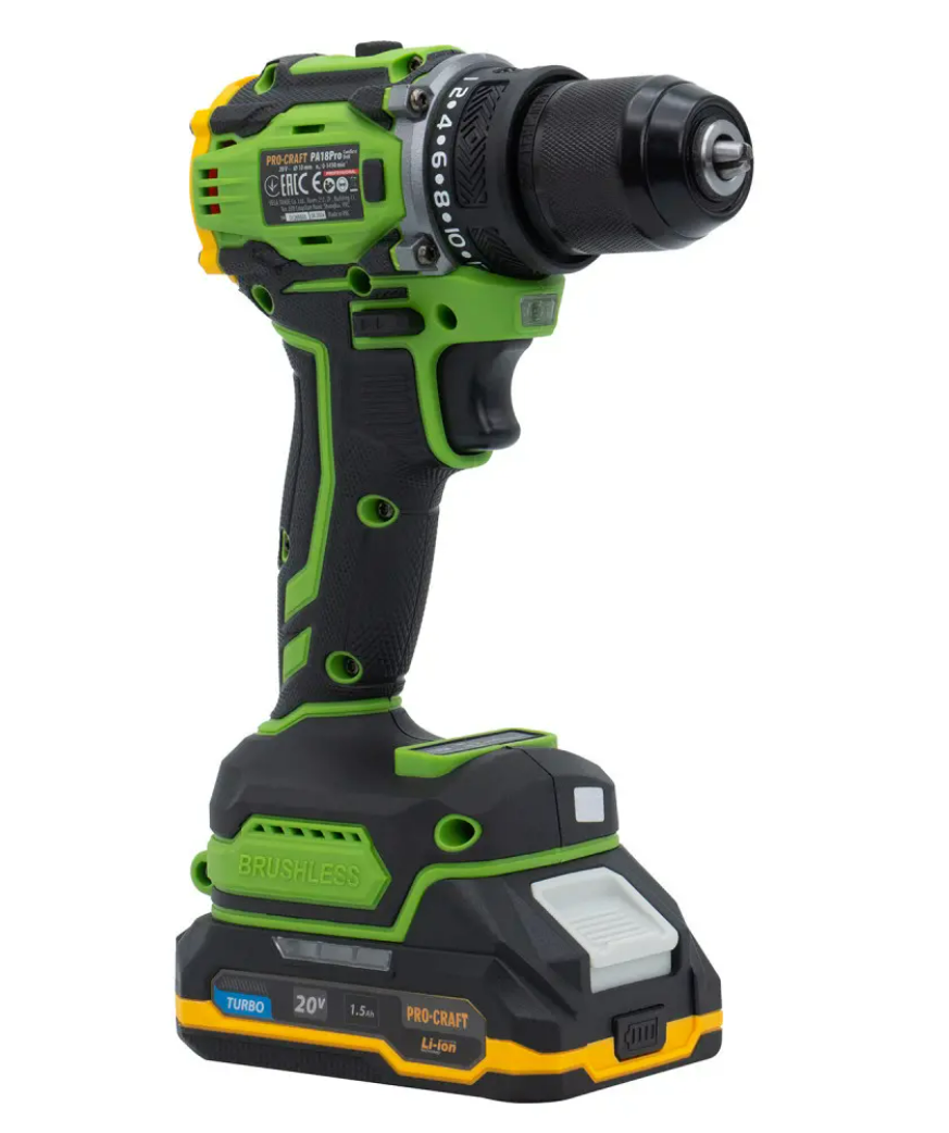 Шуруповерт Procraft PA18LiPro 1 аккумулятор (2488235451)