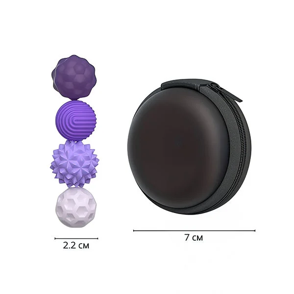 Набор антистресс мячики для рук AN00775 4 шт. - фото 9