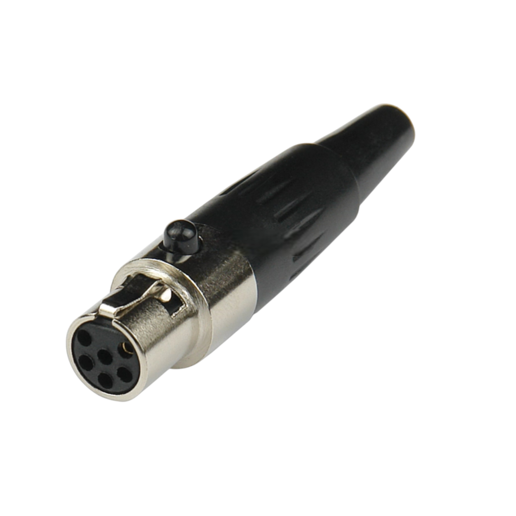 Кабельный разъем Moco SA101-6P mini XLR гнездо 6 контактов 1 шт. (000049381)