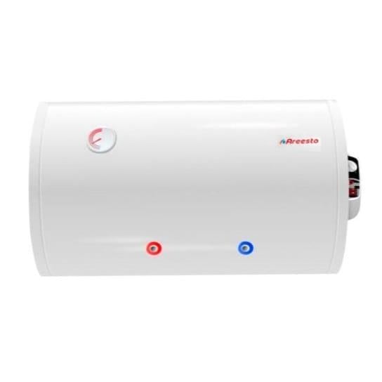 Водонагреватель AREESTA Standard H80L мокрый ТЭН горизонтальный 2 кВт 80 л Белый (EA-80 L H)