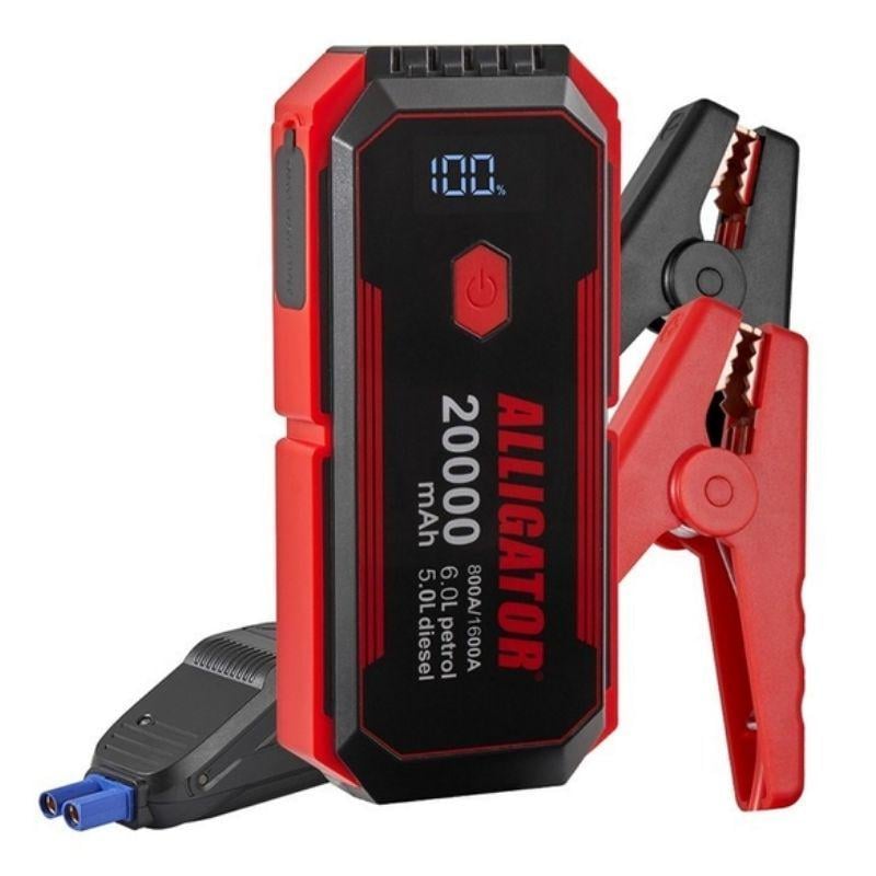 Пусковое устройство для авто Alligator 12V 800-1600A 20000 mAh JS843 (35020586)