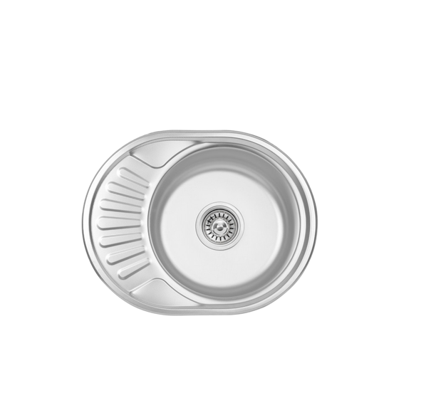 Мойка кухонная Wezer 574506 Desor с сифоном 570x450x160 мм (1036942)