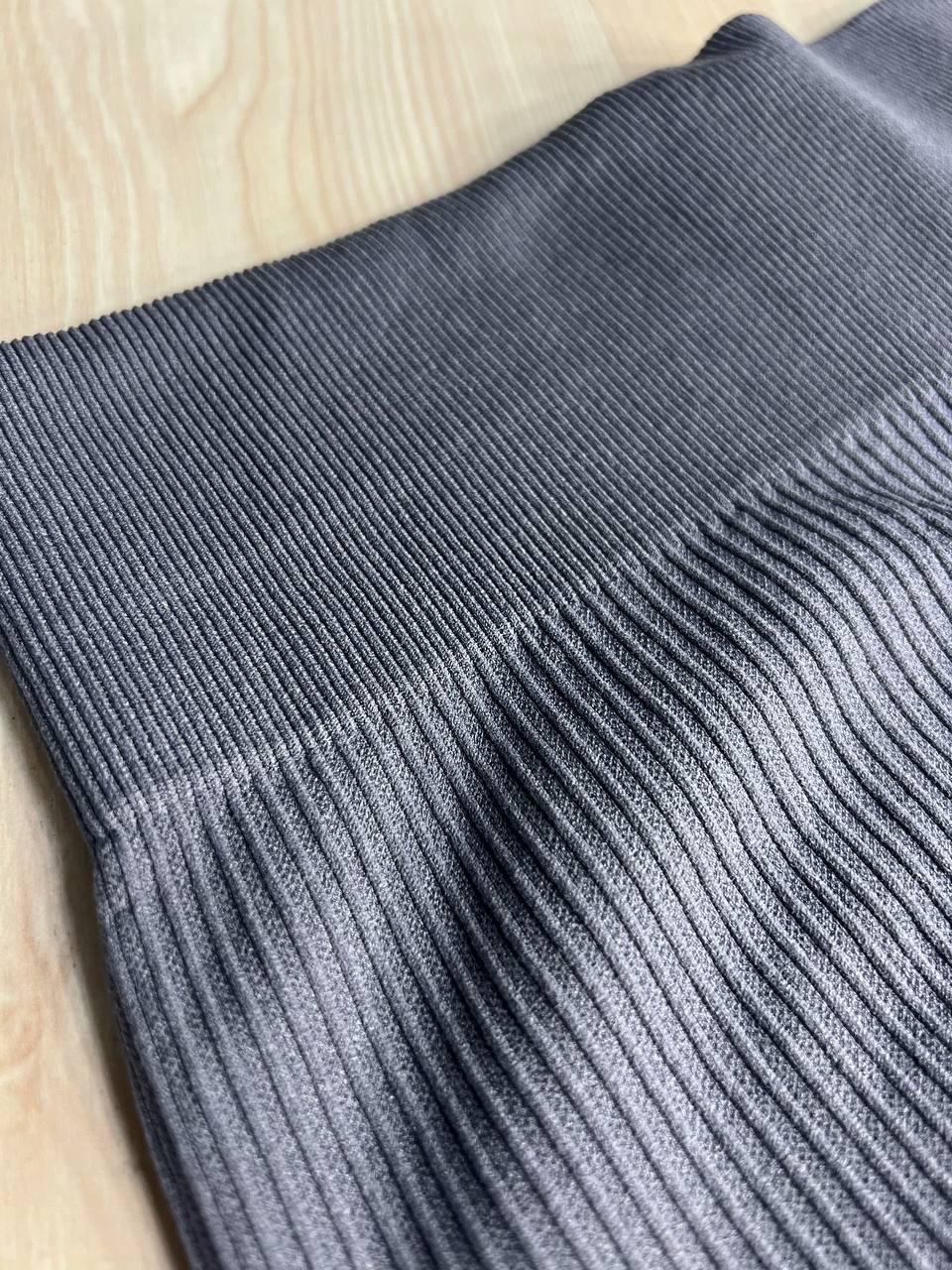 Шорти жіночі Kenalin 0412 велосипедки лосини в рубчик пуш-ап широкий пояс середня довжина OS Сірий (3937) - фото 7 Шорти жіночі Kenalin 0412 велосипедки лосини в рубчик пуш-ап широкий пояс середня довжина OS Сірий (3937) - фото 7