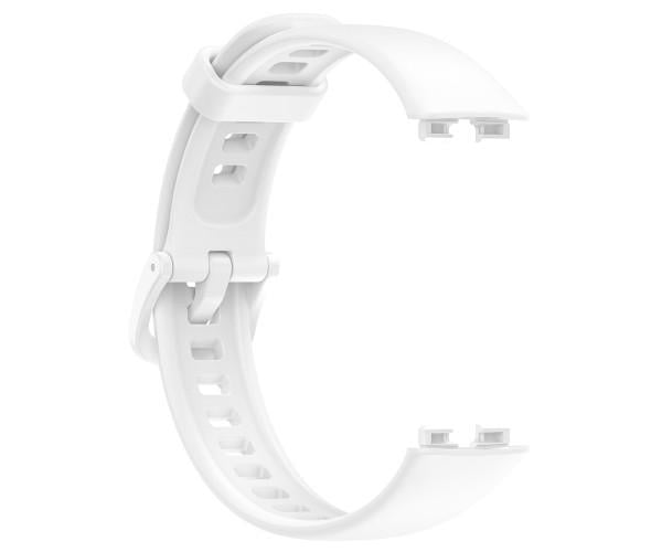 Ремешок Silicone для смарт-часов Huawei Band 9 Белый Ремешок Silicone для смарт-часов Huawei Band 9 Белый