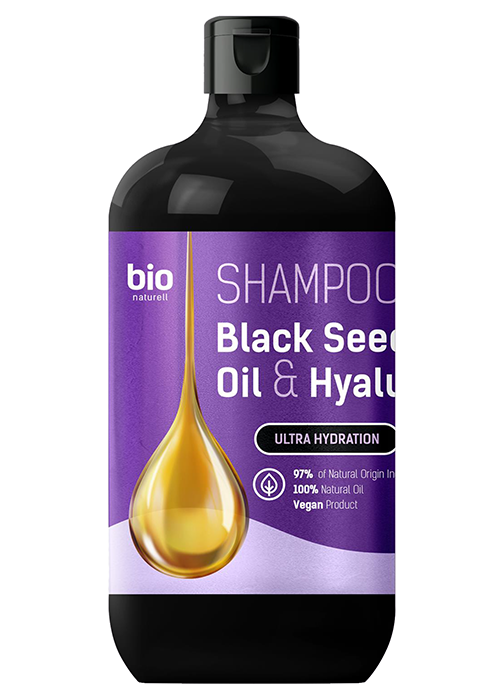 Шампунь Bio Naturell Black Seed Oil and Hyaluronic Acid 946 мл (8588006041446)