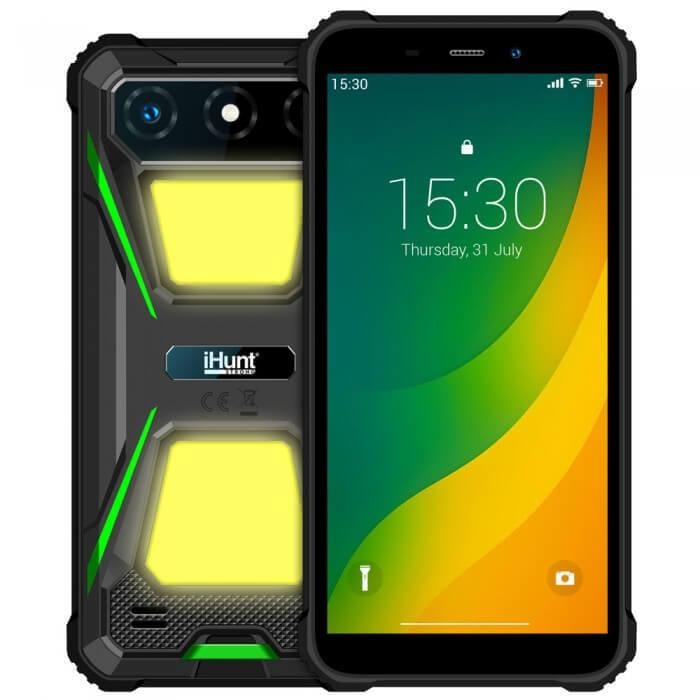 Смартфон TITAN P10000 Ultra крепкий с мощным фонариком 6300 mAh