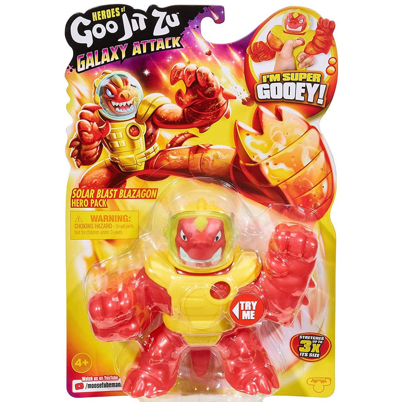 Іграшка-тягучка Heroes of GOO Jit ZU Блейзагон Дракон - фото 3