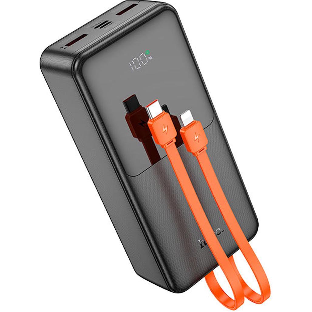 Внешний аккумулятор Hoco J119B Sharp 30000 mAh 22,5W Black (606134)