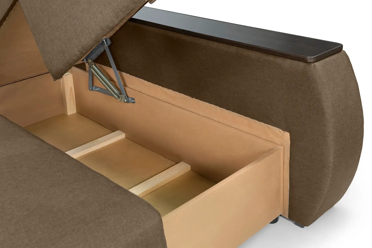 Диван угловой Токио 243х155 см Бежевый (31026755) - фото 8 Диван угловой Токио 243х155 см Бежевый (31026755) - фото 8