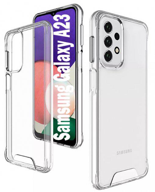 Чехол Space Collection Samsung A23 (A235) Transparent