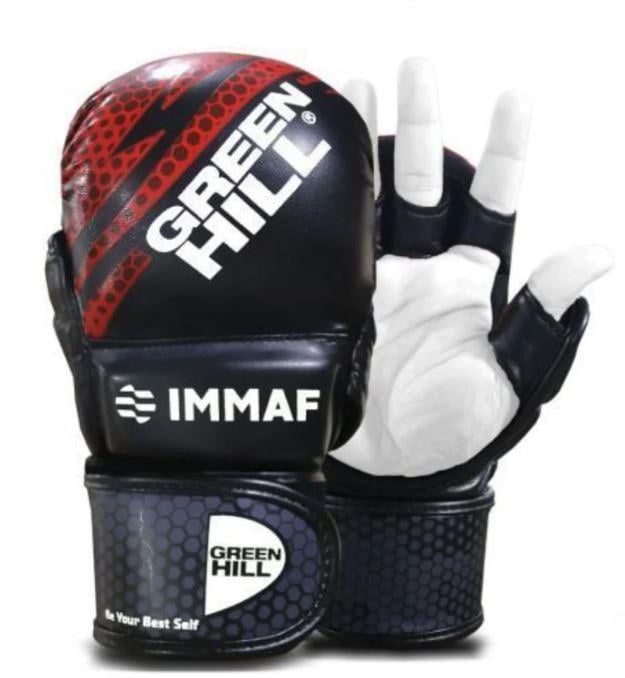 Перчатки для MMA Green Hill IMMAF XL Красный (8585053829470)