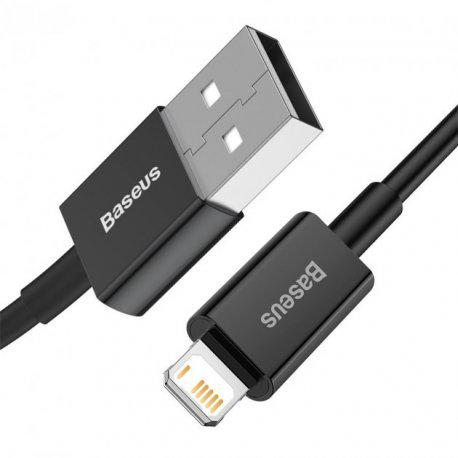 Кабель BASEUS Superior Series Fast Charging Data Cable USB to Lightning 2,4 A 2 м Black (CALYS-C01)
