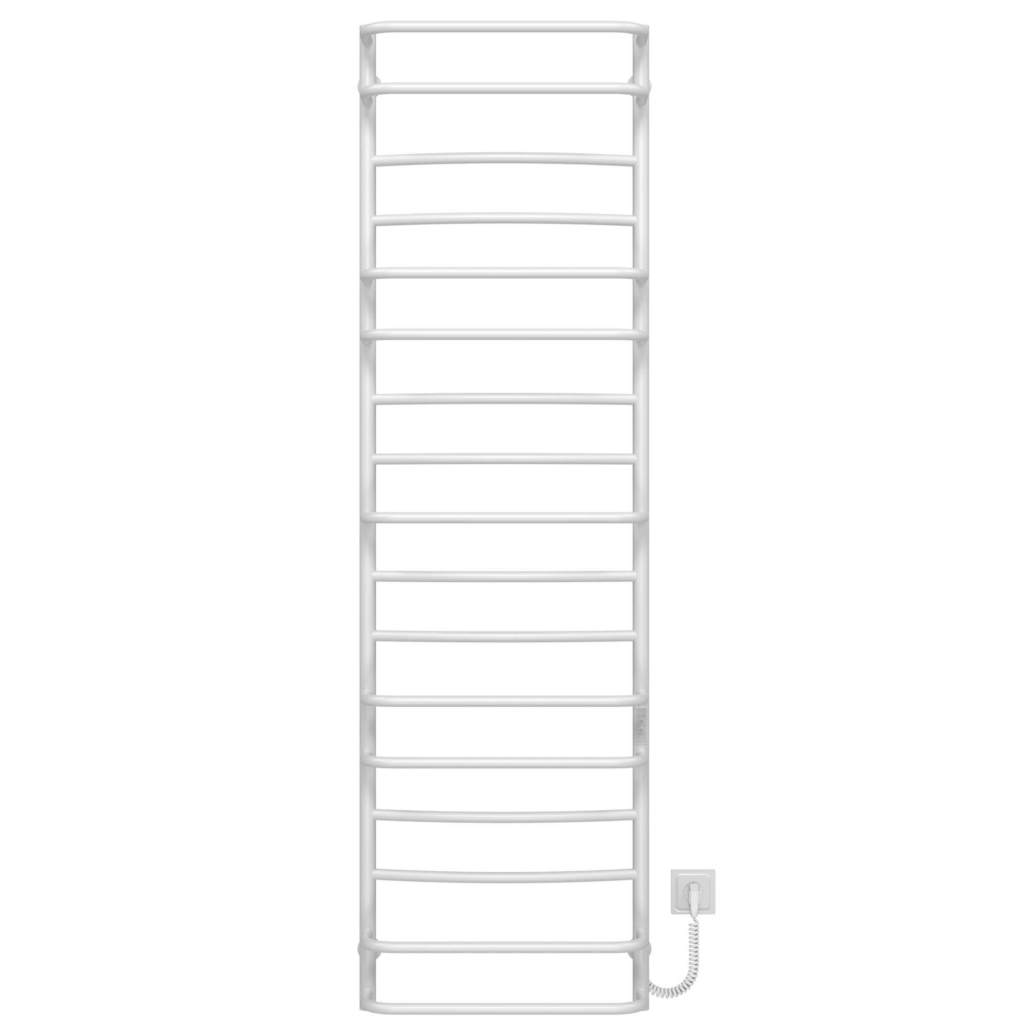 Рушникосушарка електрична Deffi Аквамікс П17 WD03 праве підключення нержавіюча сталь 500х1800 мм Білий (C.AM.180.50.17.E.W.R.3)