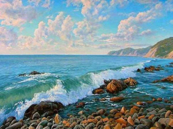 Картина по номерам Josef Otten Морская Море 40х50 см в термопакете (6056EOTG_O-mt) Картина по номерам Josef Otten Морская Море 40х50 см в термопакете (6056EOTG_O-mt)