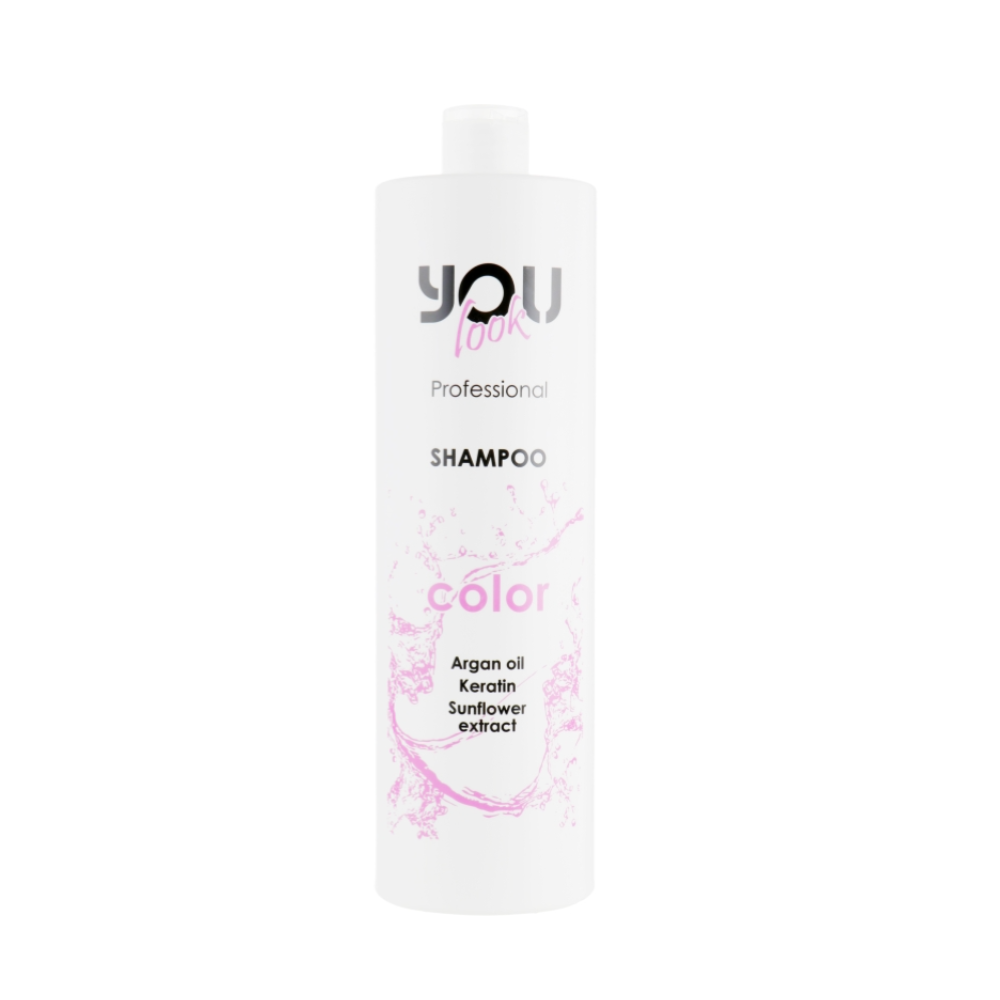 Шампунь для фарбованого та пошкодженого волосся You Look Professional Color Shampoo 1000 мл