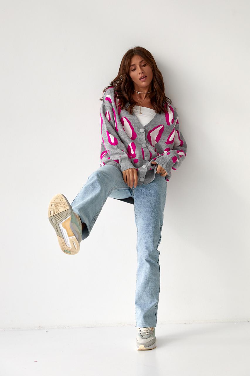 Кардиган жіночий M Сірий (9528018) - фото 5 Кардиган жіночий M Сірий (9528018) - фото 5