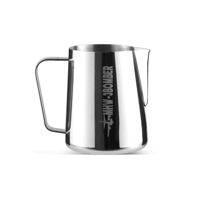 Пітчер для молока MHW-3BOMBER 3.0 круглий носик 600 мл Сріблястий (P3004S)