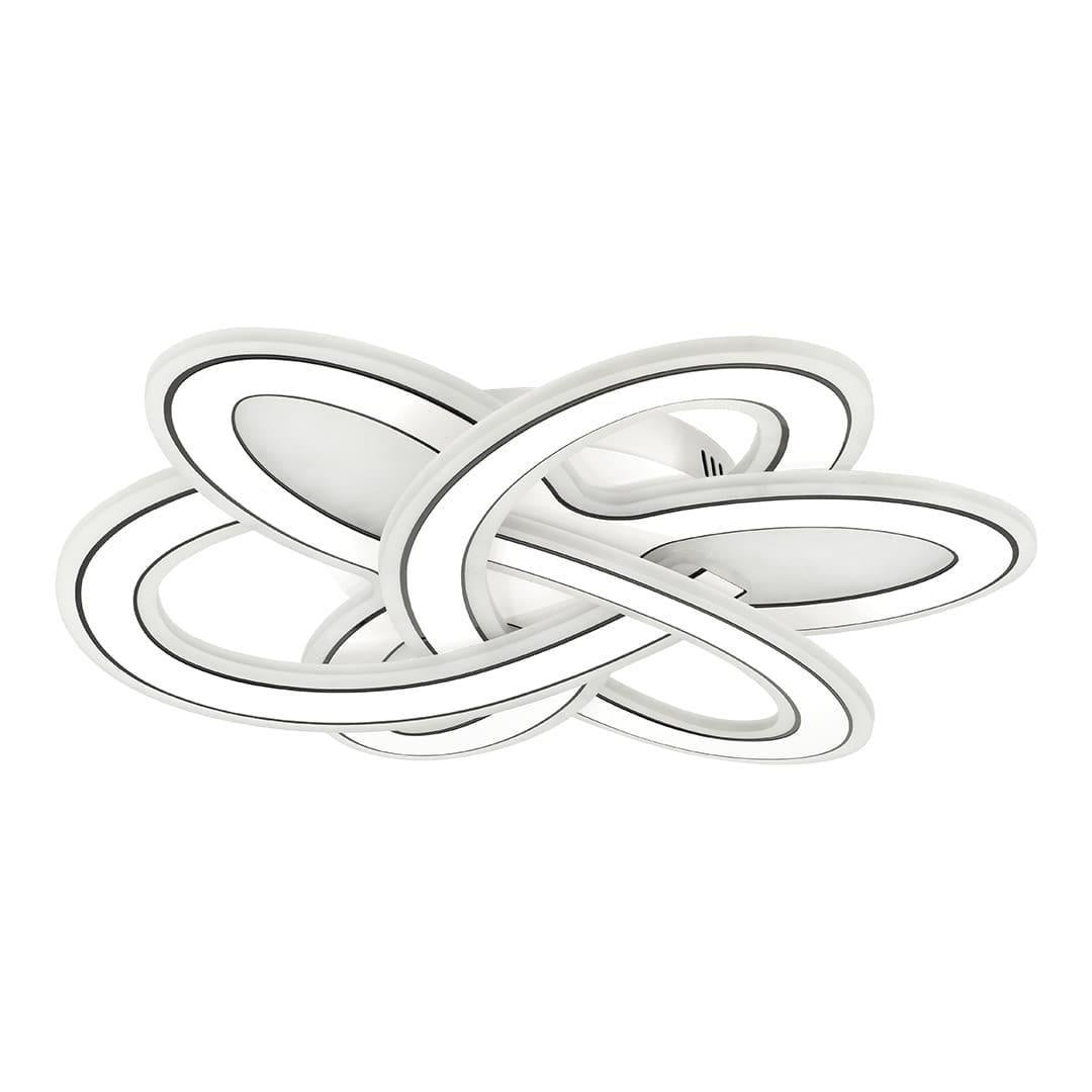 Светодиодный светильник LED STERK-6 WH 120W 3000-6000К 300-9600Lm с пультом ДК Белый (V6919120210005)