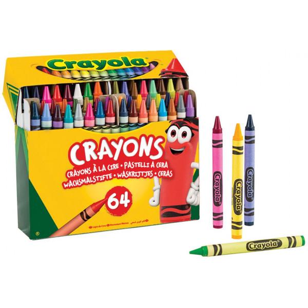 Набор Crayola воскового мела 64 шт. (52-6448) - фото 2