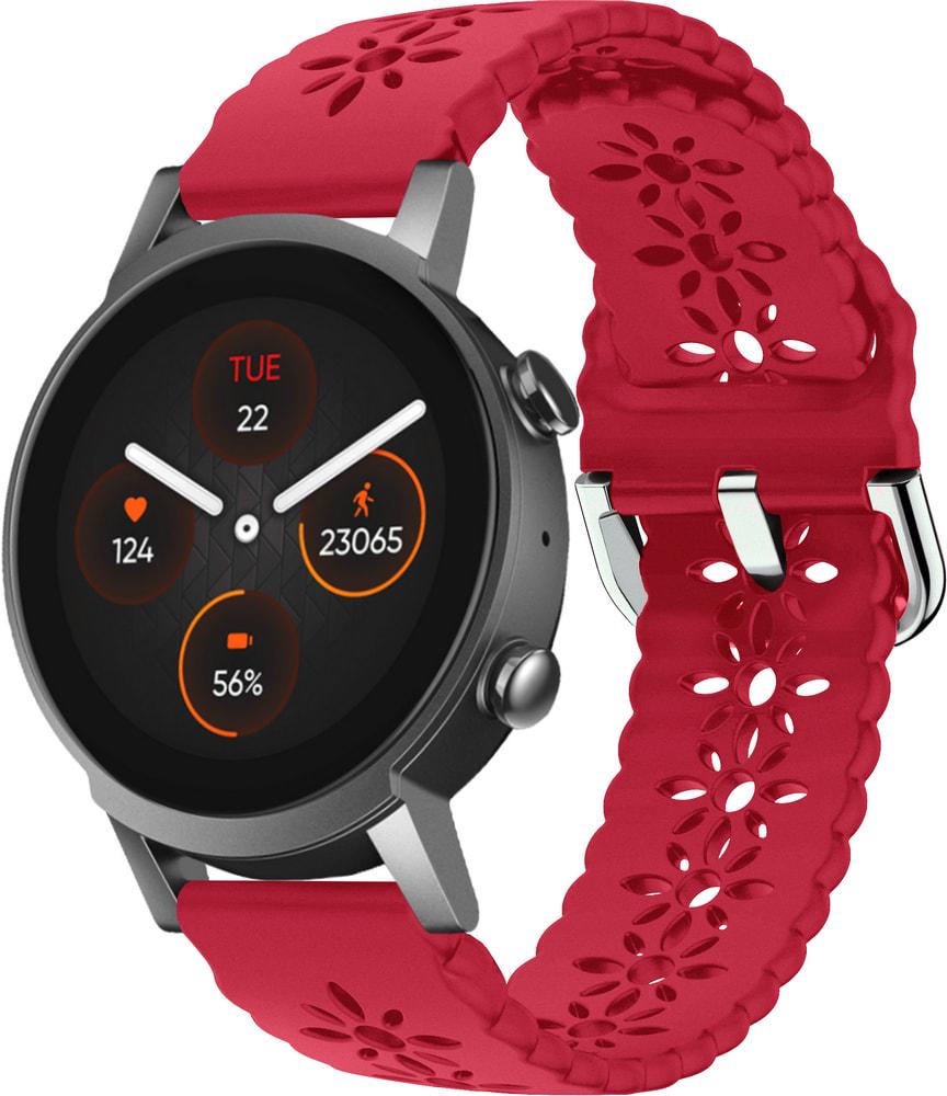 Ремешок Trase для Mobvoi TicWatch E3 Red (28879-2D)