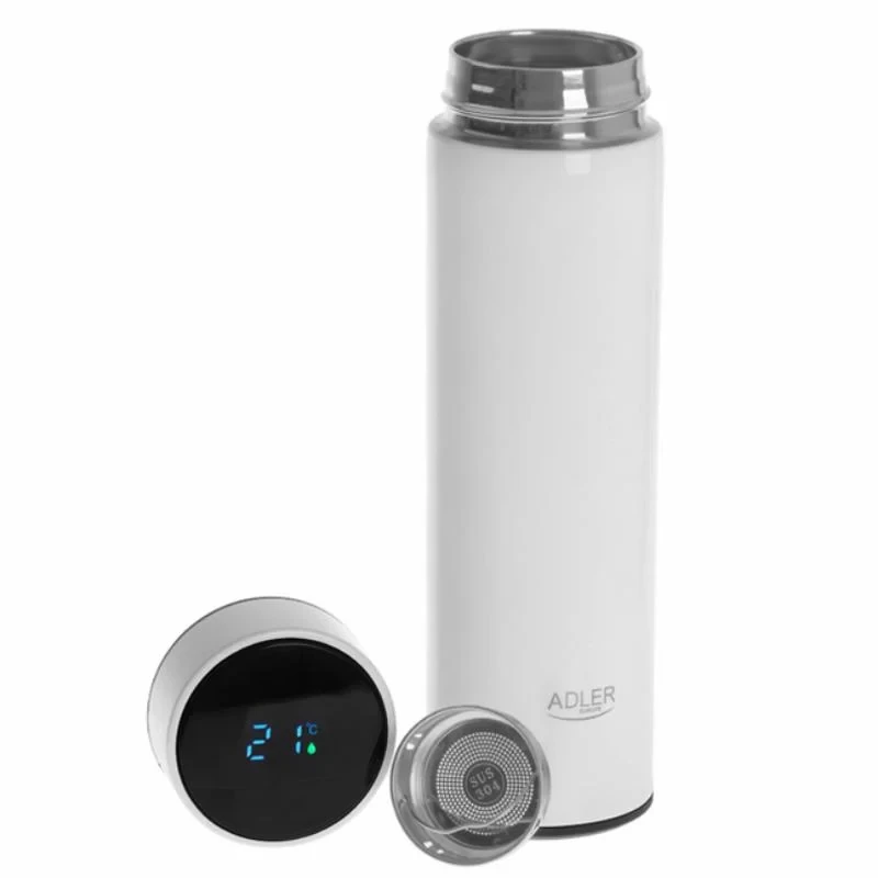 Термос Adler AD 4506 LED 473 мл White (5905575900777)