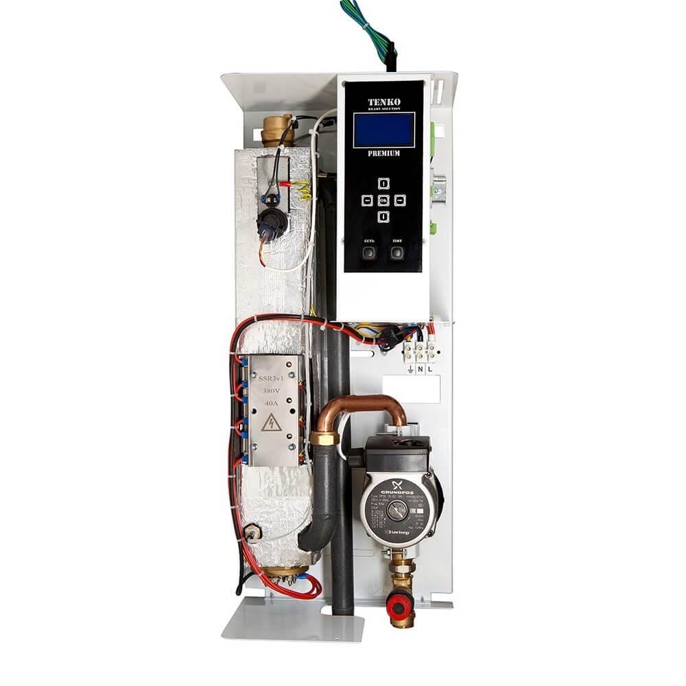 Котел электрический Tenko Премиум 7,5 кВт 220 В с насосом (ПКЭ 7,5_220) - фото 2 Котел электрический Tenko Премиум 7,5 кВт 220 В с насосом (ПКЭ 7,5_220) - фото 2
