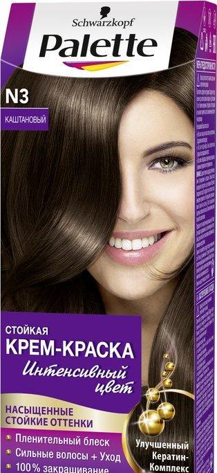 Фарба для волосся Palette 4-0 N3 Каштановий (3838905551573) - фото 1
