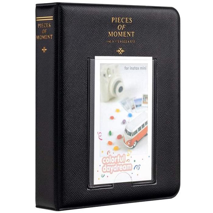 Фотоальбом для Fujifilm Instax Mini/Liplay/Polaroid 300/Z2300/SHARE SP-1/SP-2/link на 64 фотографии Черный (25712726)