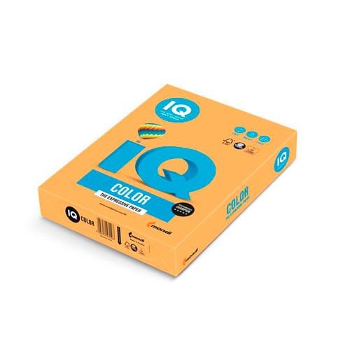 Папір кольоровий IQ Color A4 80 г/м2 500 аркушів Неоновий помаранчевий (NEOOR/A4/80/IQ)