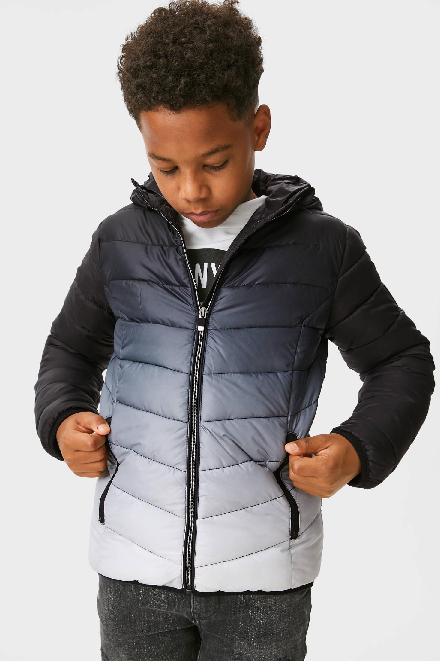 Куртка для хлопчика C&A демісезонна розмір 140 см Сірий/Чорний (2137750) - фото 5 Куртка для хлопчика C&A демісезонна розмір 140 см Сірий/Чорний (2137750) - фото 5
